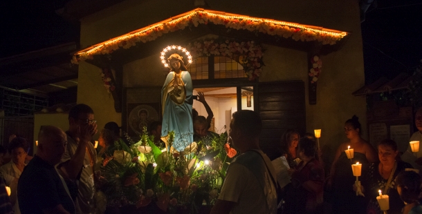 La processione dell'Assunta