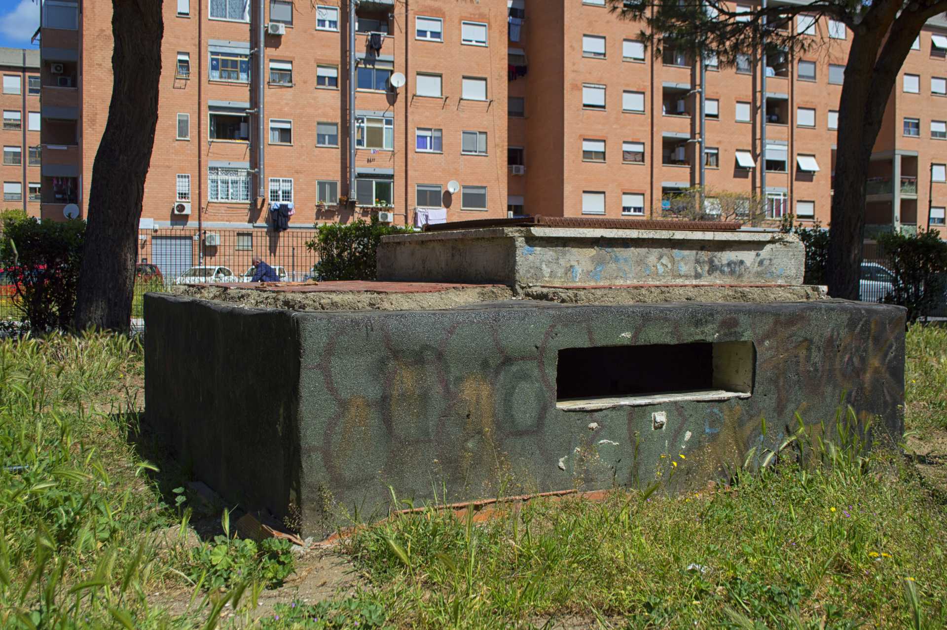 Il bunker di via delle Ebridi a Ostia