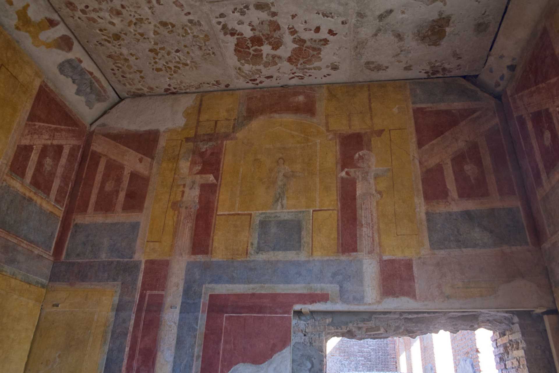 Apre straordinariamente a Ostia Antica l'Insula del soffitto dipinto