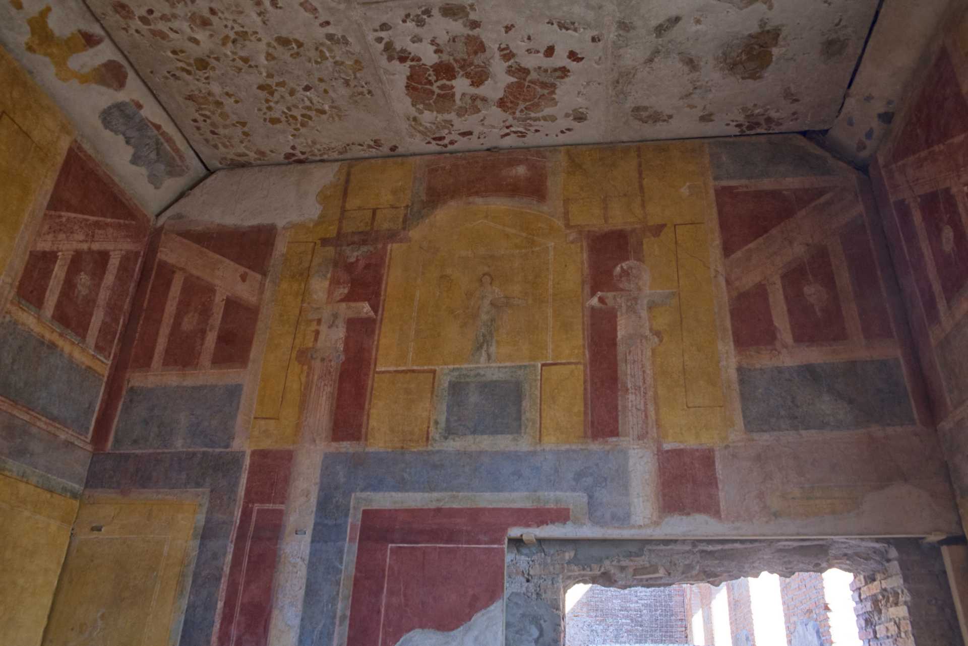 Apre straordinariamente a Ostia Antica l'Insula del soffitto dipinto Apre straordinariamente a Ostia Antica l'Insula del soffitto dipinto