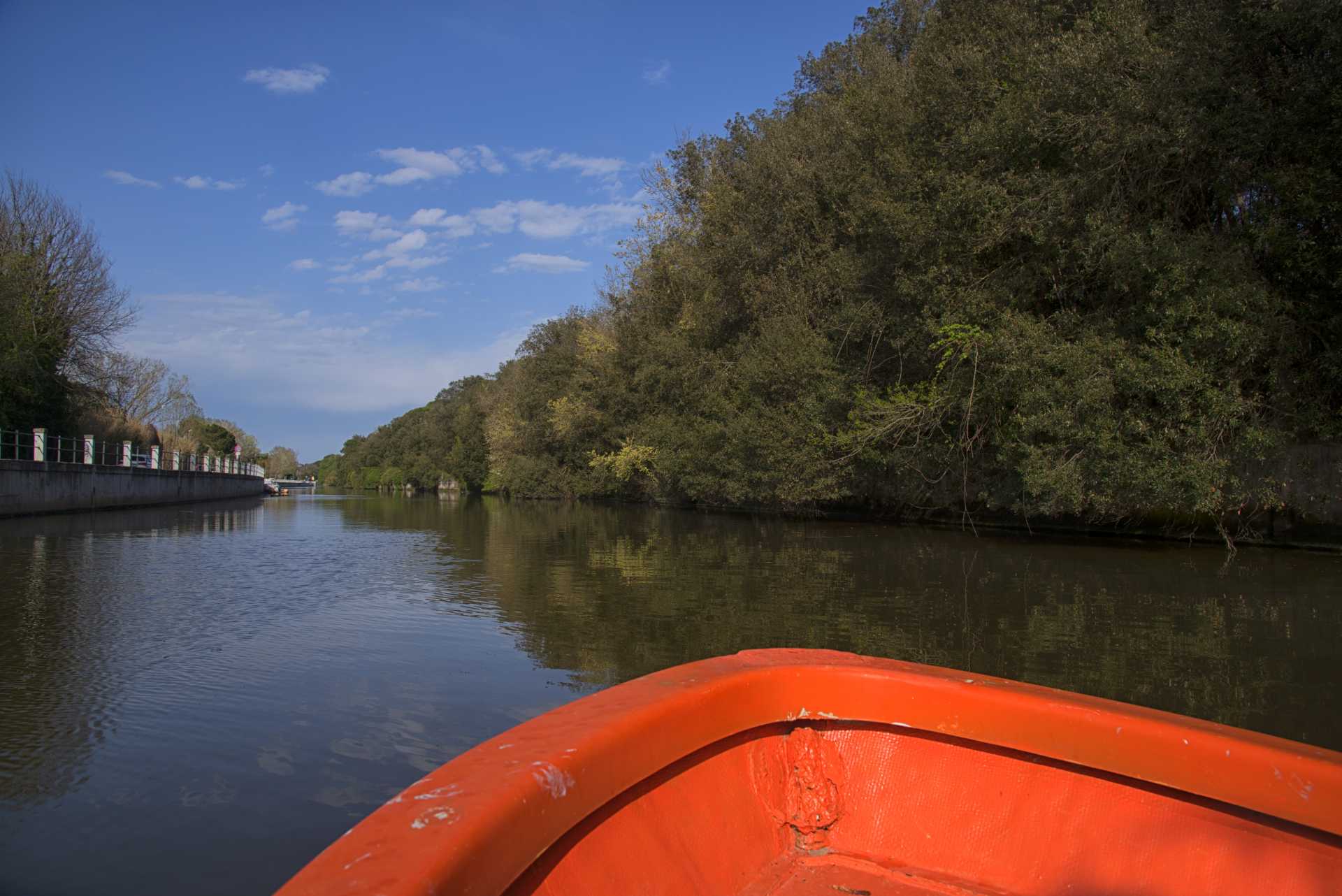 La risalita del Canale dei Pescatori